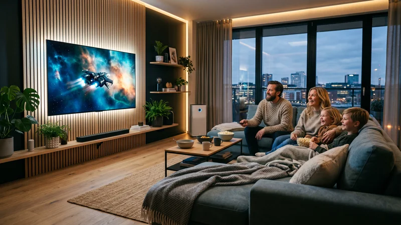 Bästa IPTV Nordic upplevelsen 2026 i ett modernt vardagsrum