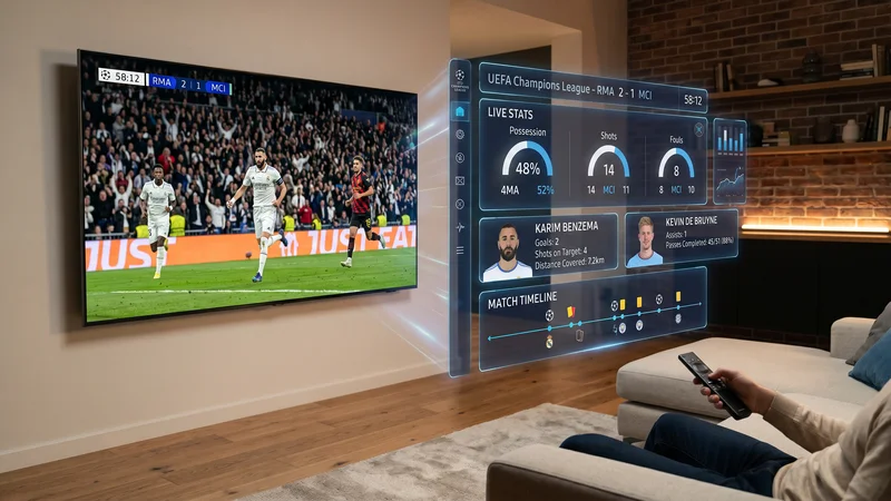 Interaktiva funktioner och kanaler i IPTV Nordic gränssnittet
